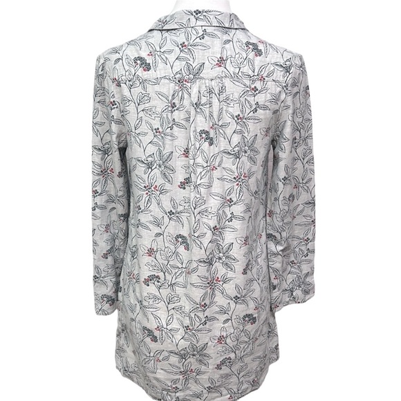 Seasalt Cornwall Twigs Design Tunic Blouse - Picture 5 of 6